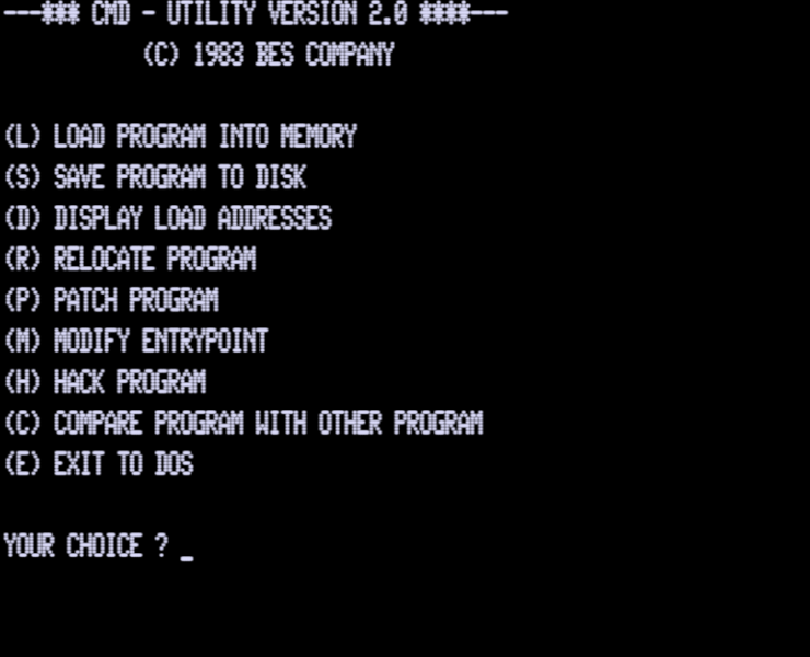 Screen shot